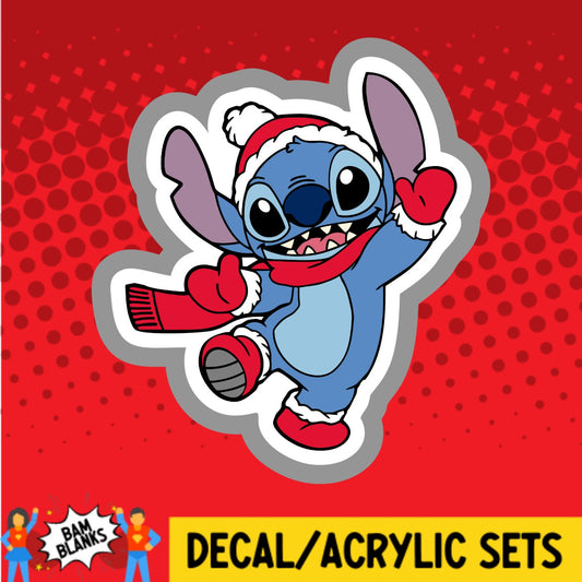 626 Waving - DECAL AND ACRYLIC SHAPE #DA02636