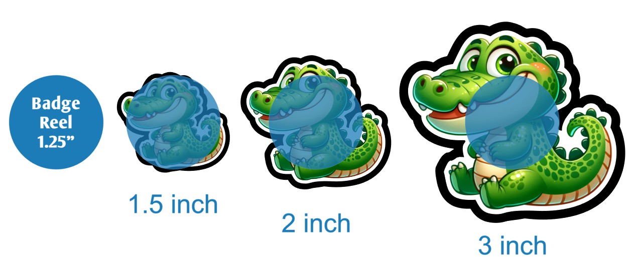 Alligator 2 - DECAL AND ACRYLIC SHAPE #DA02381