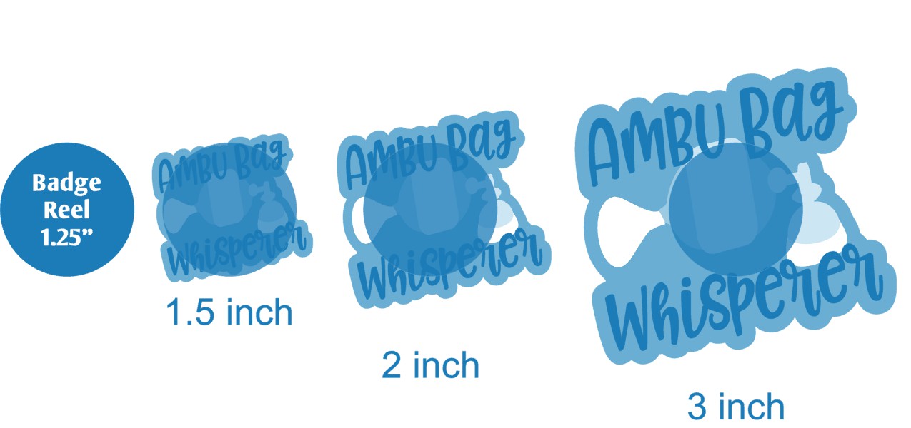 Ambu Bag Whisperer - Acrylic Shape #1299