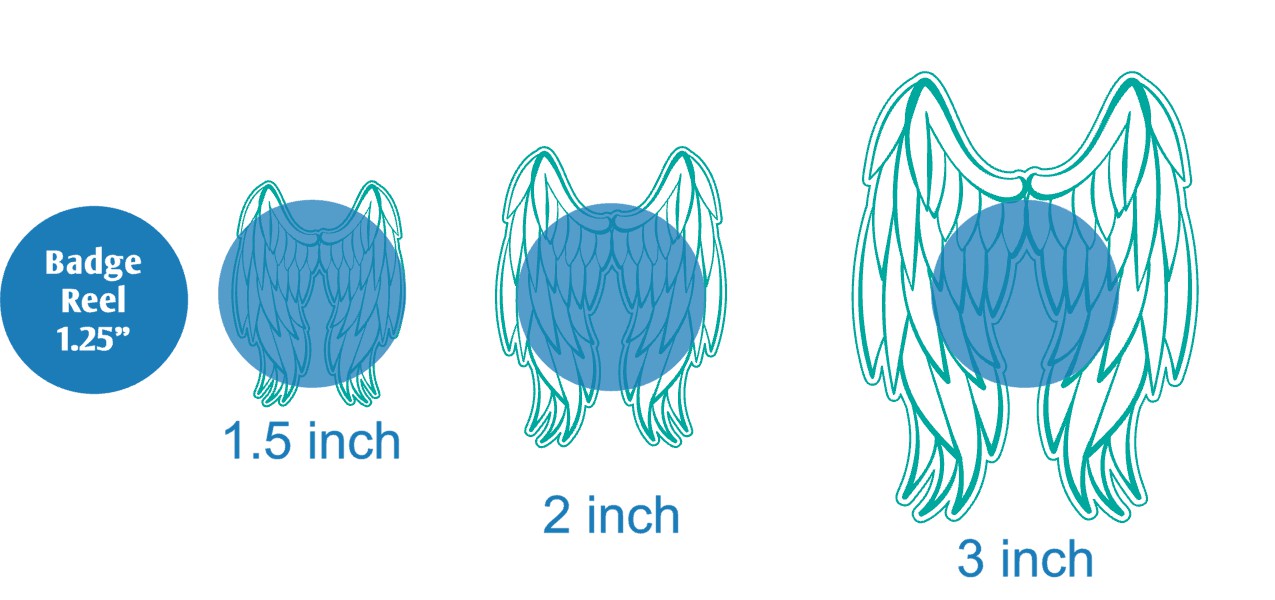 Angel Wings - Acrylic Shape #575