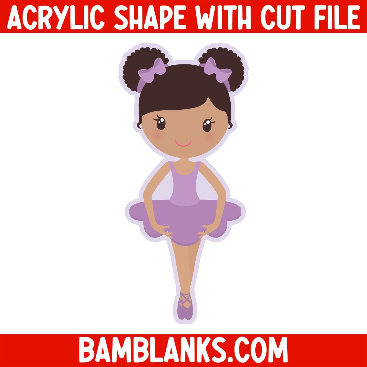Ballet Dancer 1 - Acrylic Shape #136