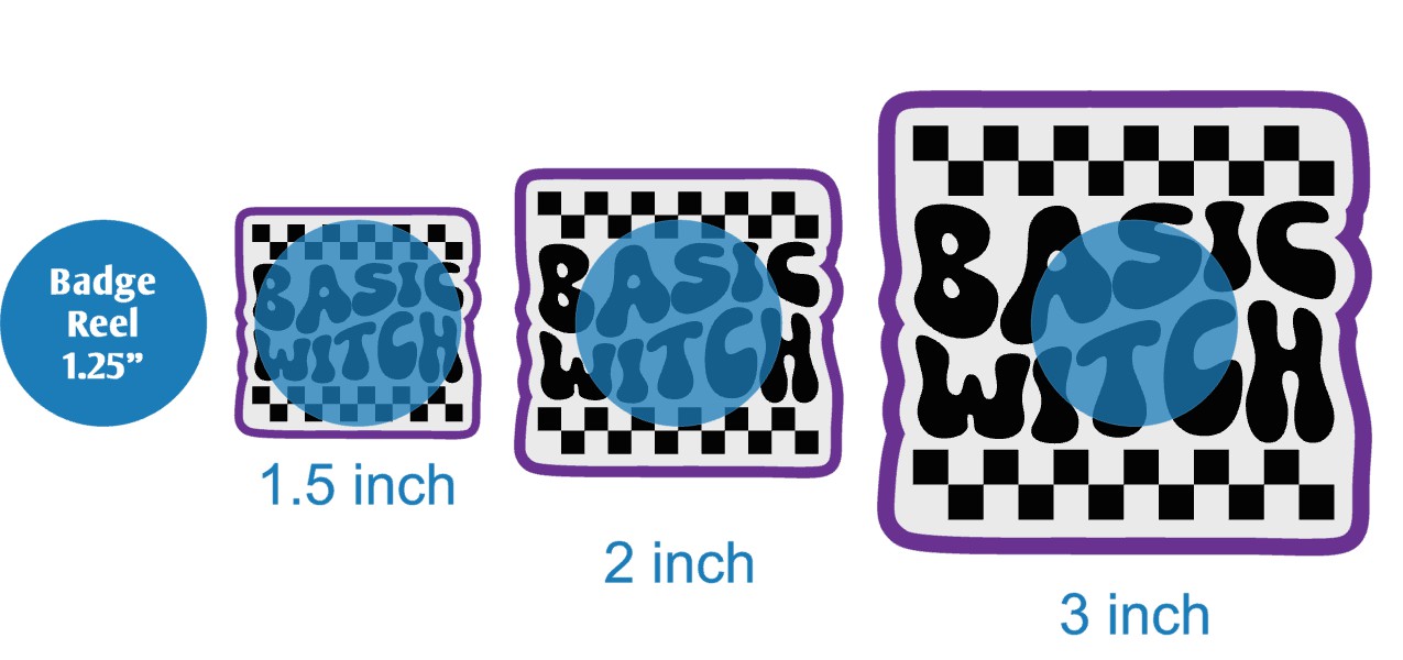 Basic Witch Checker - DECAL AND ACRYLIC SHAPE #DA03165