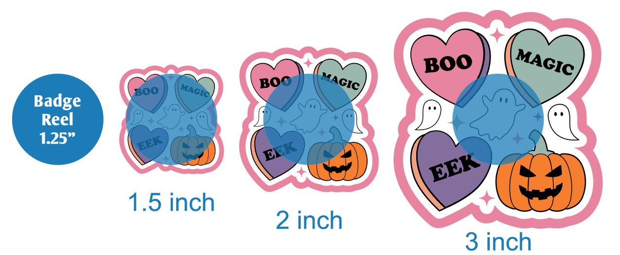 Boo Magic Eek - DECAL AND ACRYLIC SHAPE #DA02780