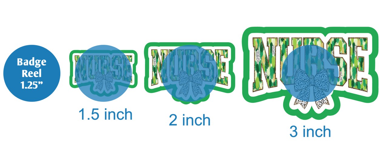 Brushstroke St Patricks Day Nurse - DECAL AND ACRYLIC SHAPE #DA03588