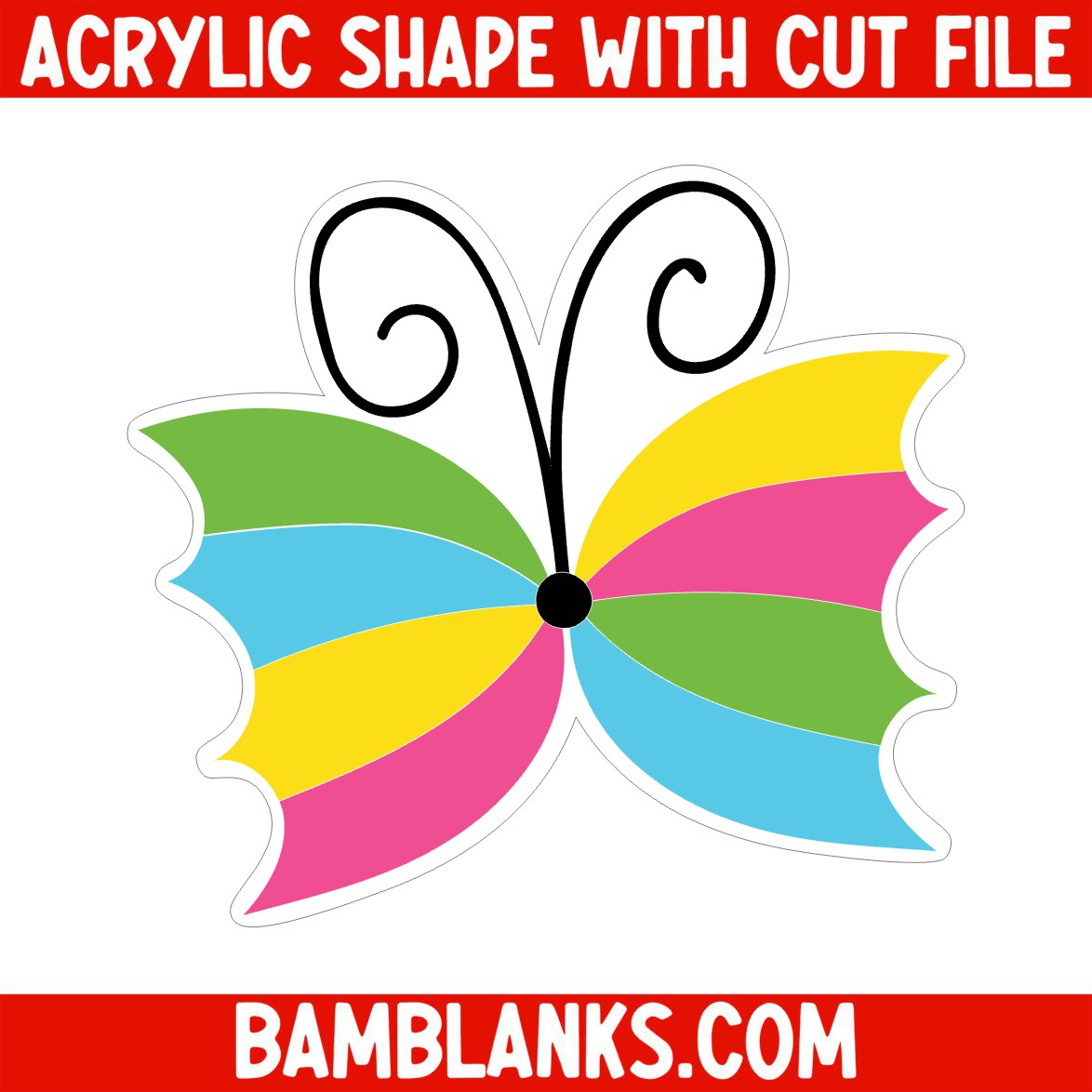 Butterfly - Acrylic Shape #262