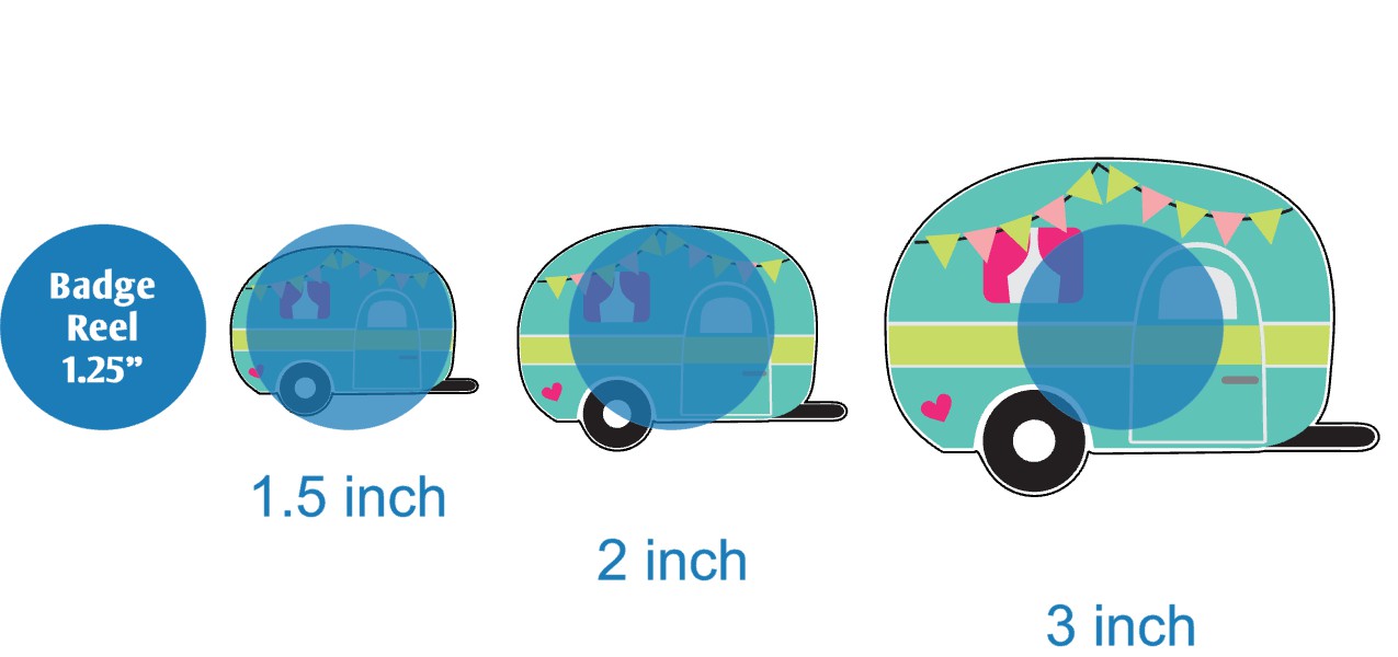 Camper - Acrylic Shape #944