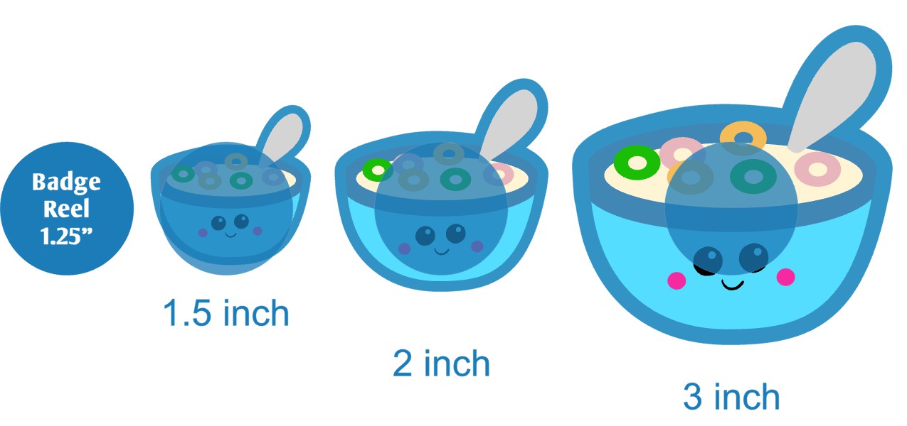Cereal Bowl - Acrylic Shape #1365