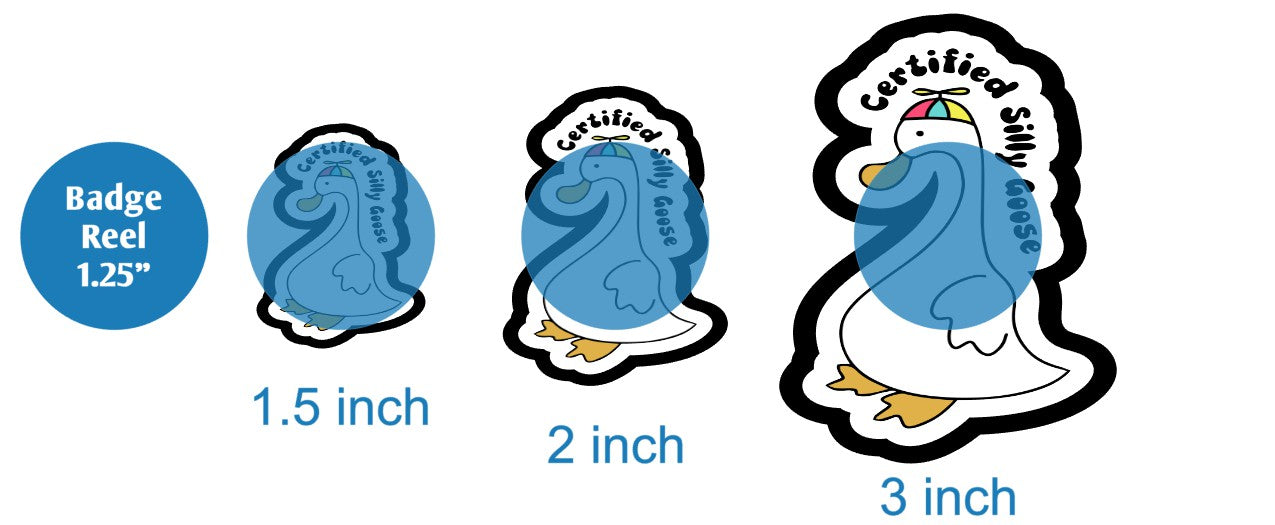 Certified Silly Goose - DECAL AND ACRYLIC SHAPE #DA02141