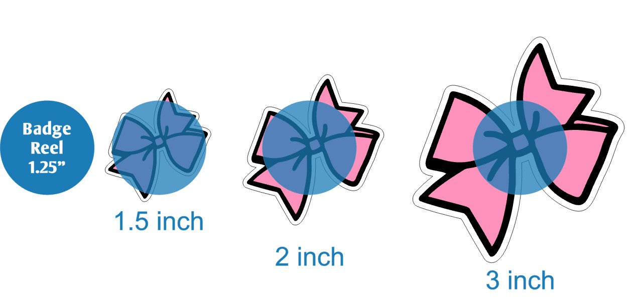 Cheer Bow - Acrylic Shape #080