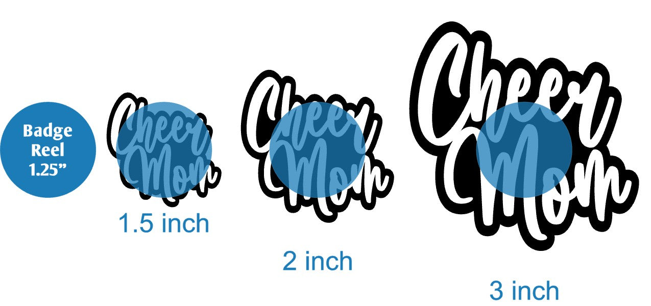 Cheer Mom - Acrylic Shape #1518