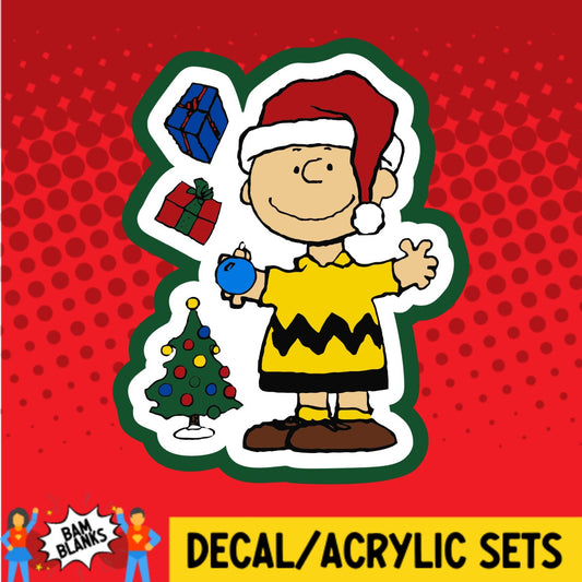 Christmas Charlie - DECAL AND ACRYLIC SHAPE #DA02490