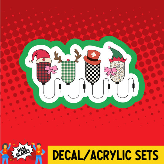 Christmas IV Bags - DECAL AND ACRYLIC SHAPE #DA03417