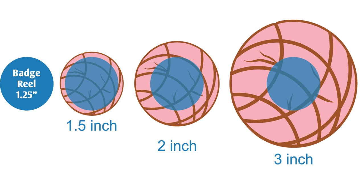 Concha Round - Acrylic Shape #1587