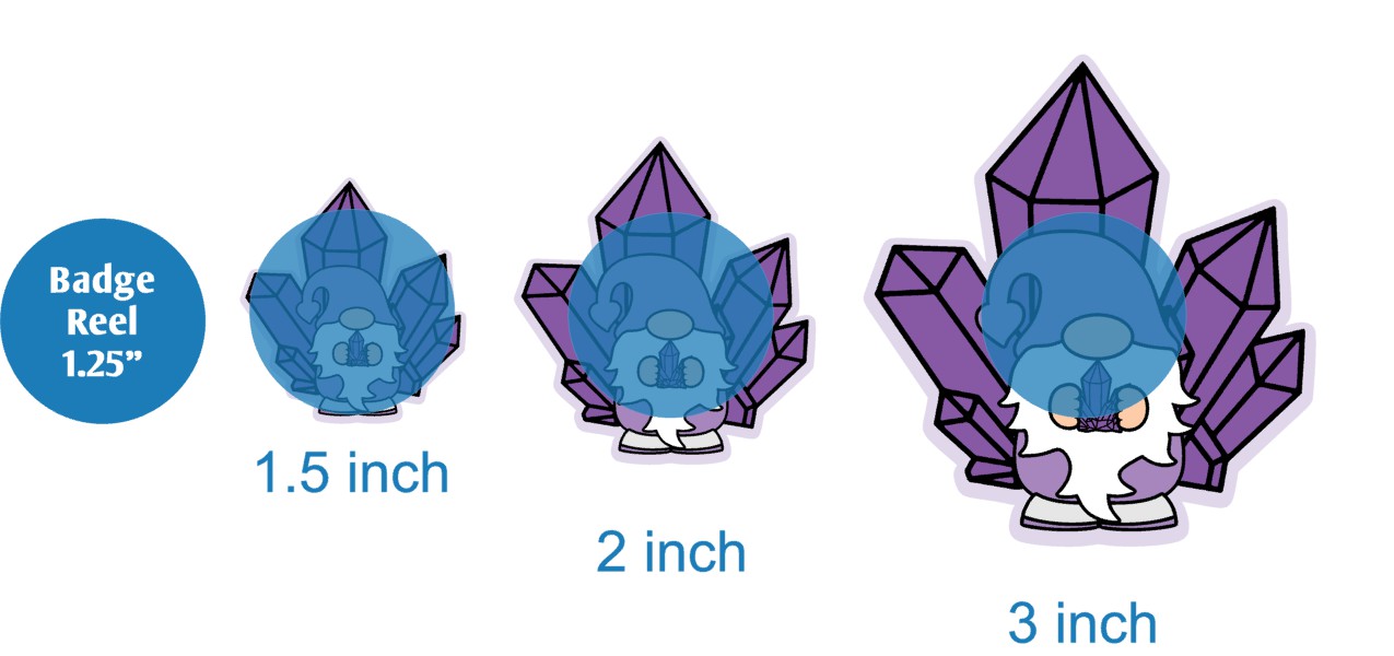 Crystal Gnome - Acrylic Shape #1415