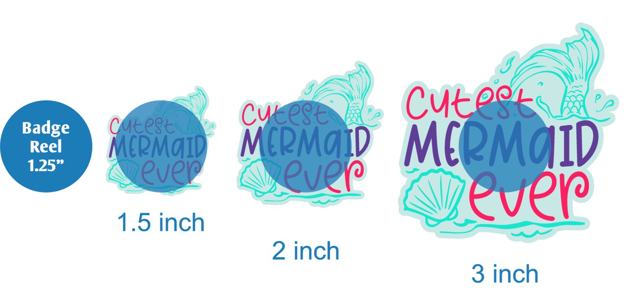 Cutest Mermaid Ever - Acrylic Shape #732