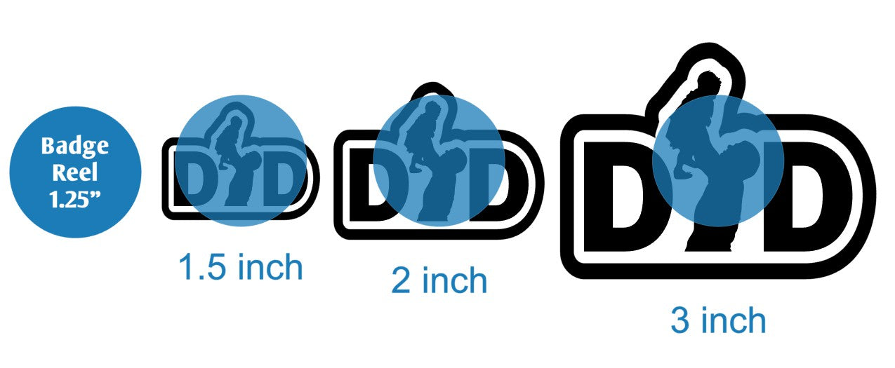 Dad Holding Child - DECAL AND ACRYLIC SHAPE #DA02807