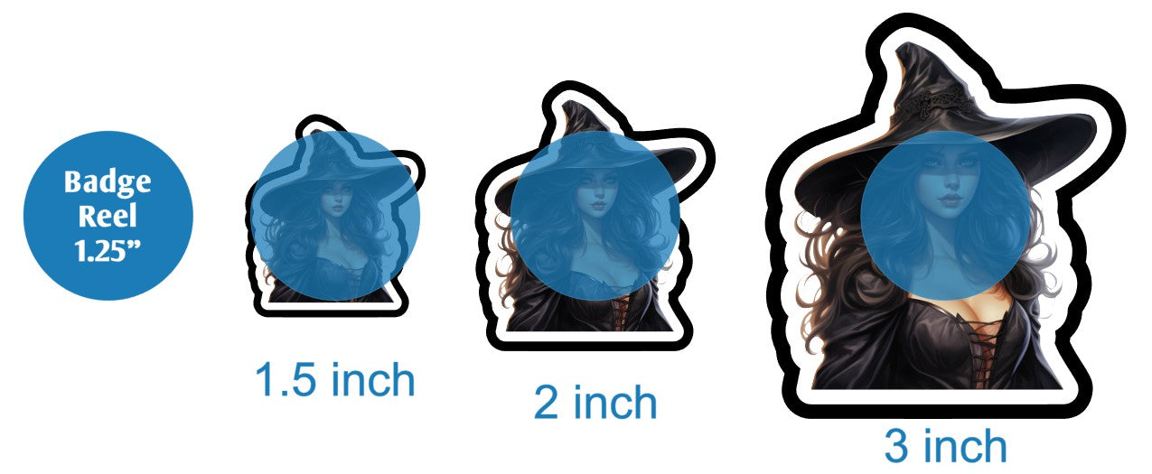 Dark Witch - DECAL AND ACRYLIC SHAPE #DA02377