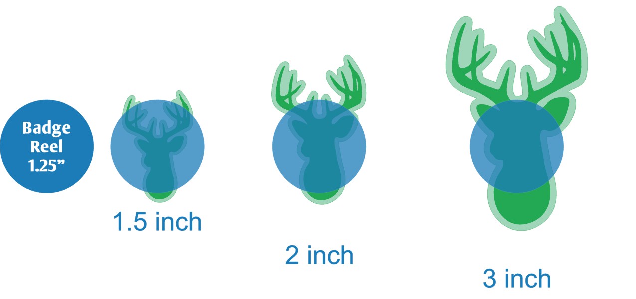 Deer Head - Acrylic Shape #809