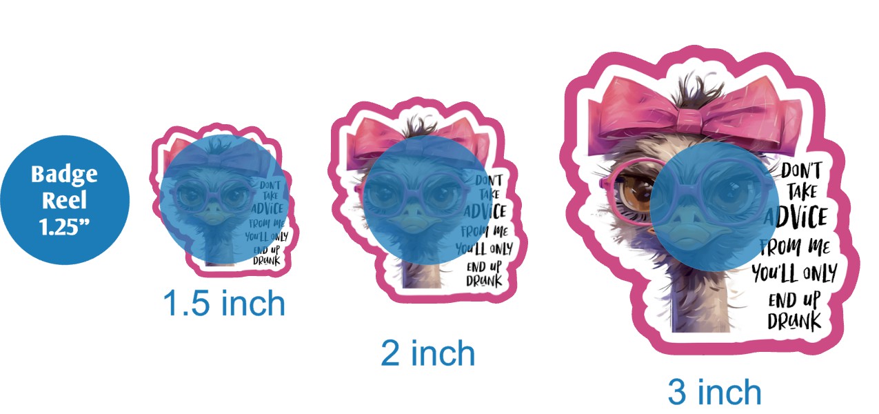 Dont Take Advice From Me - DECAL AND ACRYLIC SHAPE #DA02920