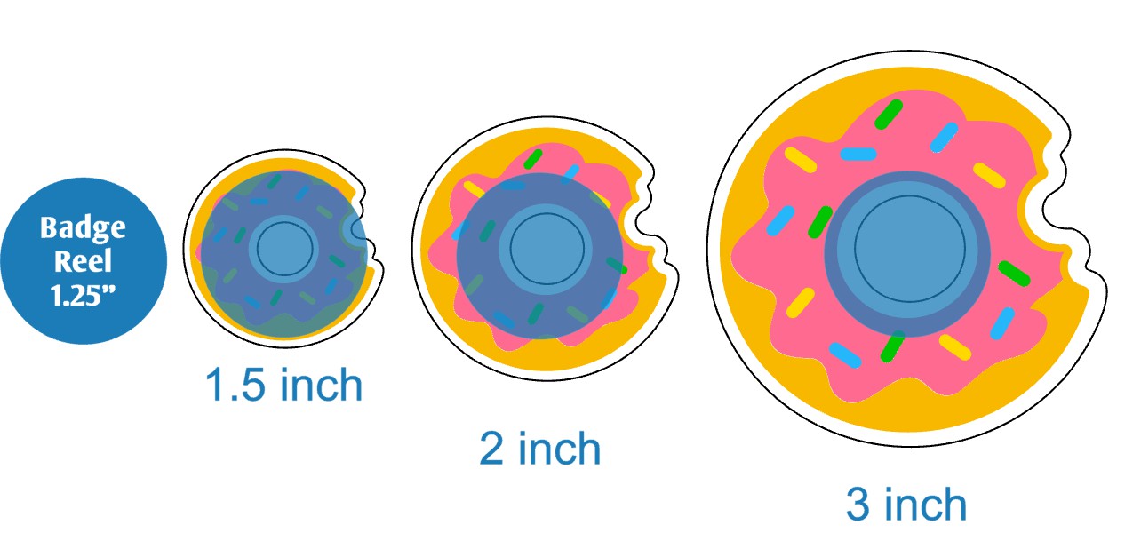 Donut - Acrylic Shape #1412
