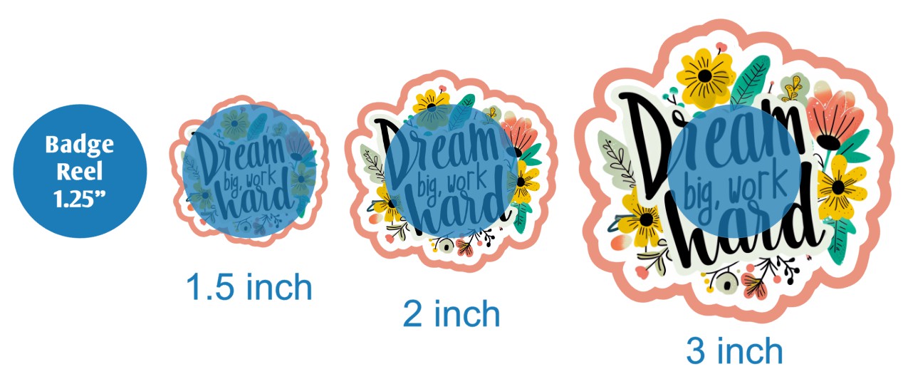 Dream Big Work Hard - DECAL AND ACRYLIC SHAPE #DA02464