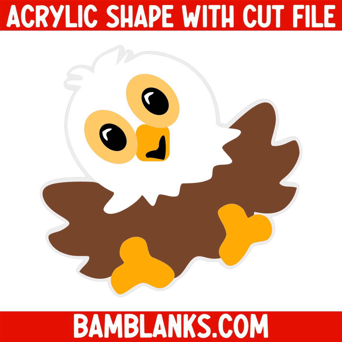 Eagle - Acrylic Shape #623