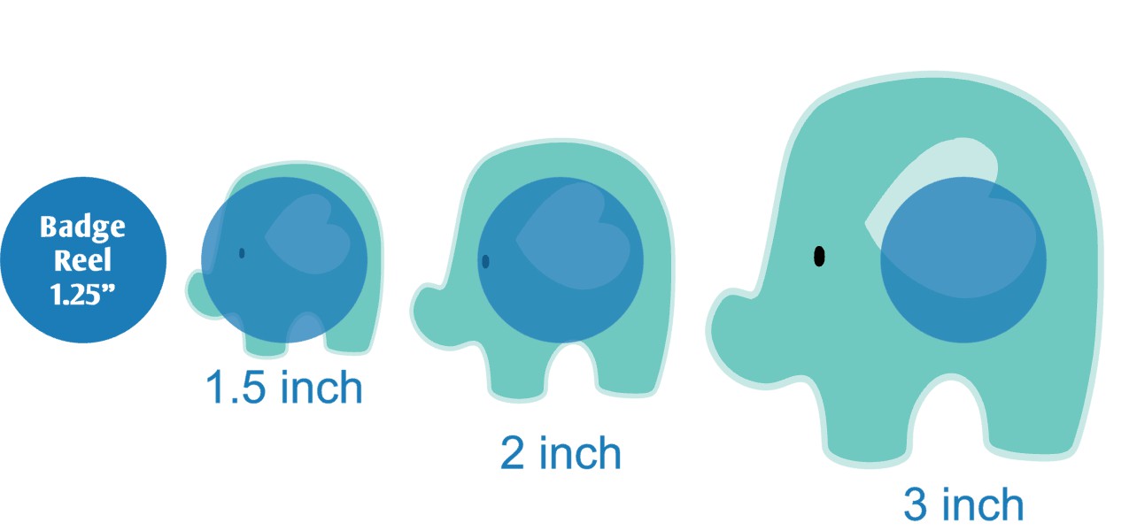 Elephant 2 - Acrylic Shape #1475