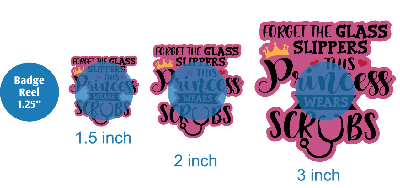 Forget the Glass Slippers - Acrylic Shape #720