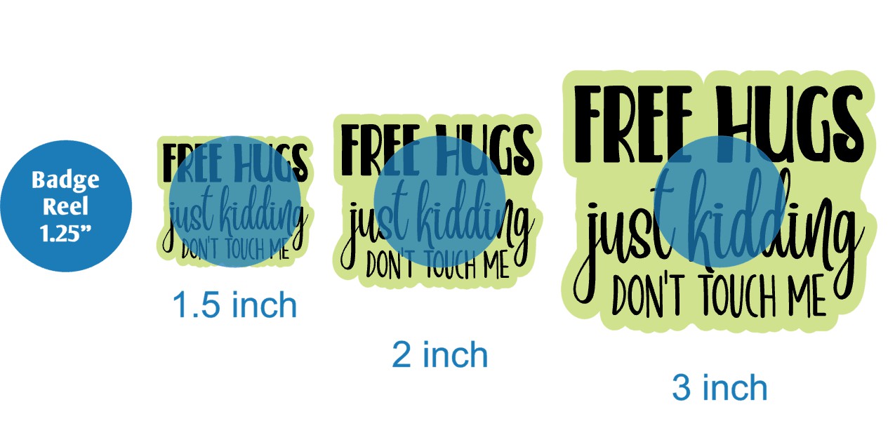 Free Hugs - Acrylic Shape #706