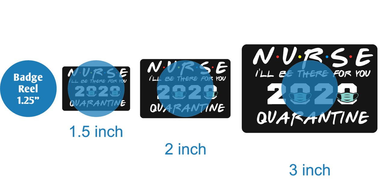 Friends Nurse Quarantine 2020 - Acrylic Shape #234