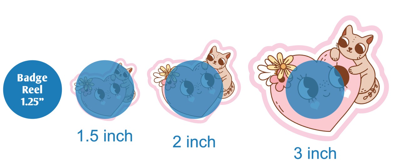 Heart with Cat - DECAL AND ACRYLIC SHAPE #DA02174
