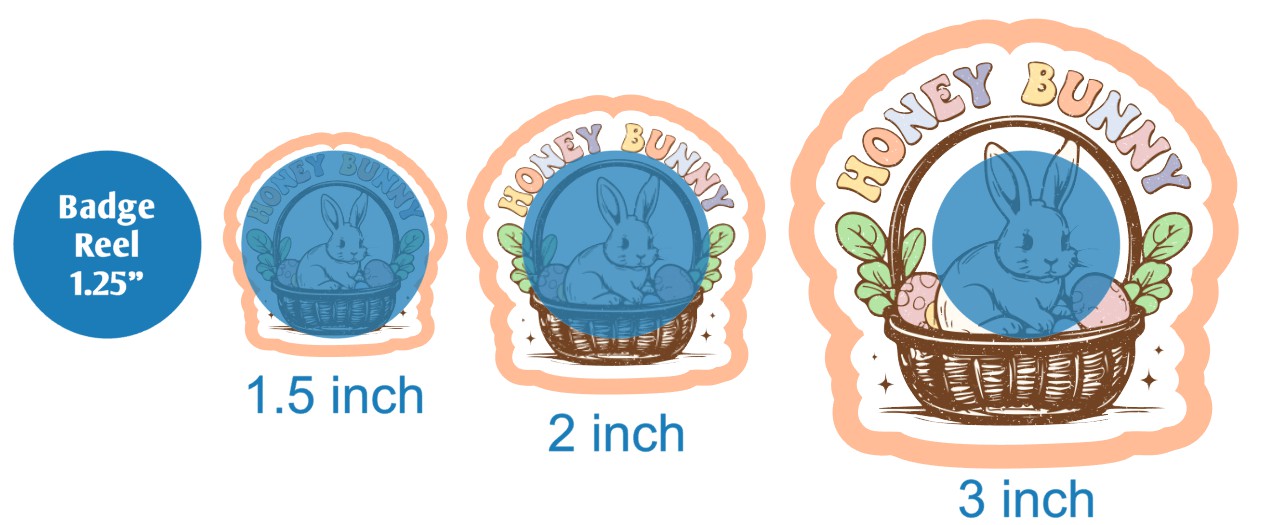 Honey Bunny - DECAL AND ACRYLIC SHAPE #DA03618