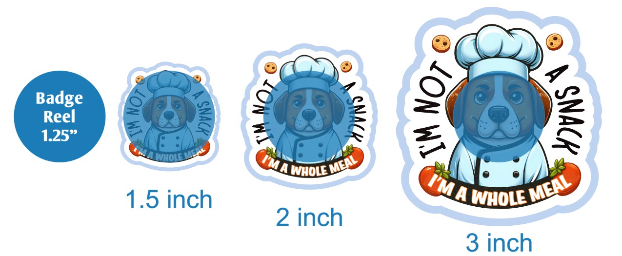 Im Not A Snack - DECAL AND ACRYLIC SHAPE #DA02360