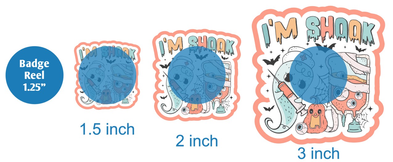 Im Shook Nurse Halloween - DECAL AND ACRYLIC SHAPE #DA02355