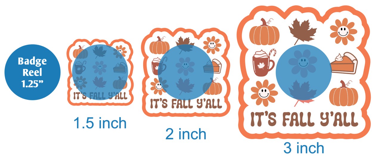 Its Fall Yall Collage - DECAL AND ACRYLIC SHAPE #DA02704