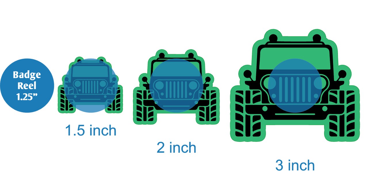 Jeep - Acrylic Shape #463