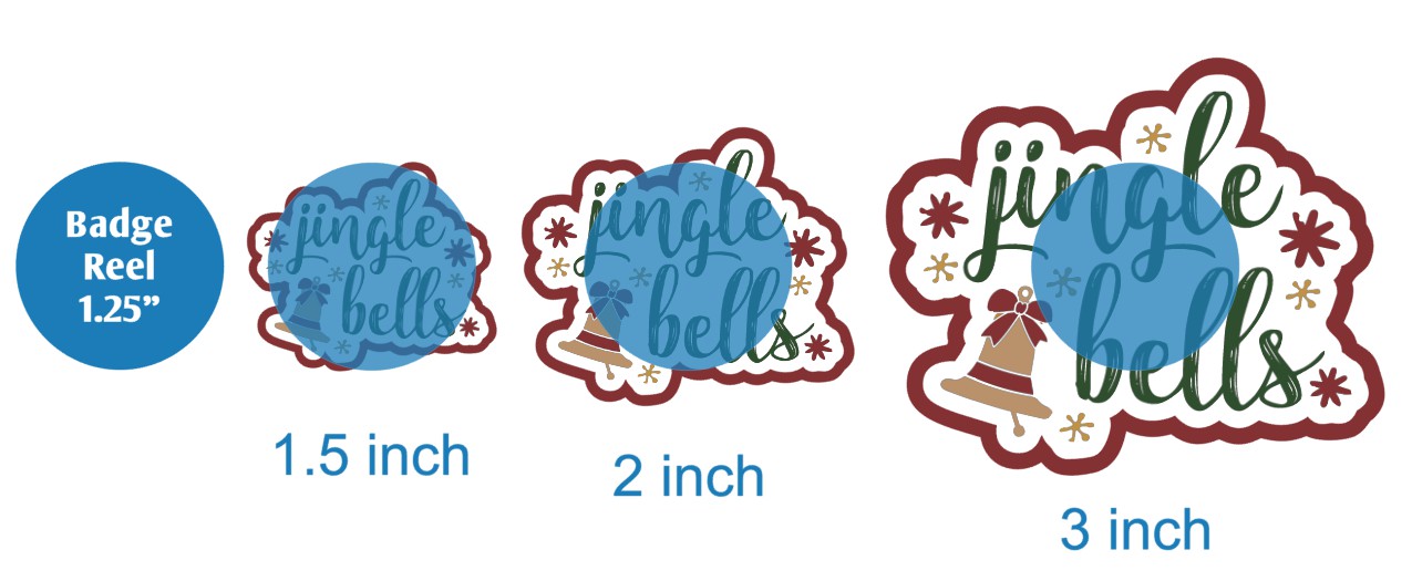 Jingle Bells - DECAL AND ACRYLIC SHAPE #DA02499