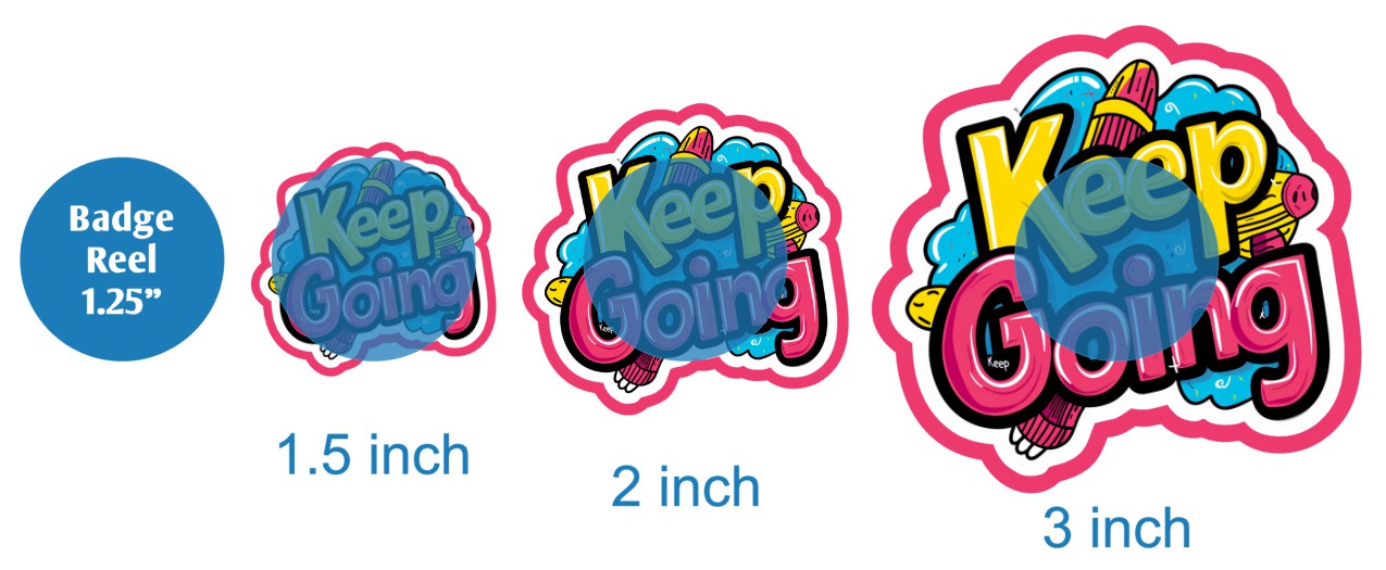 Keep Going - DECAL AND ACRYLIC SHAPE #DA02465