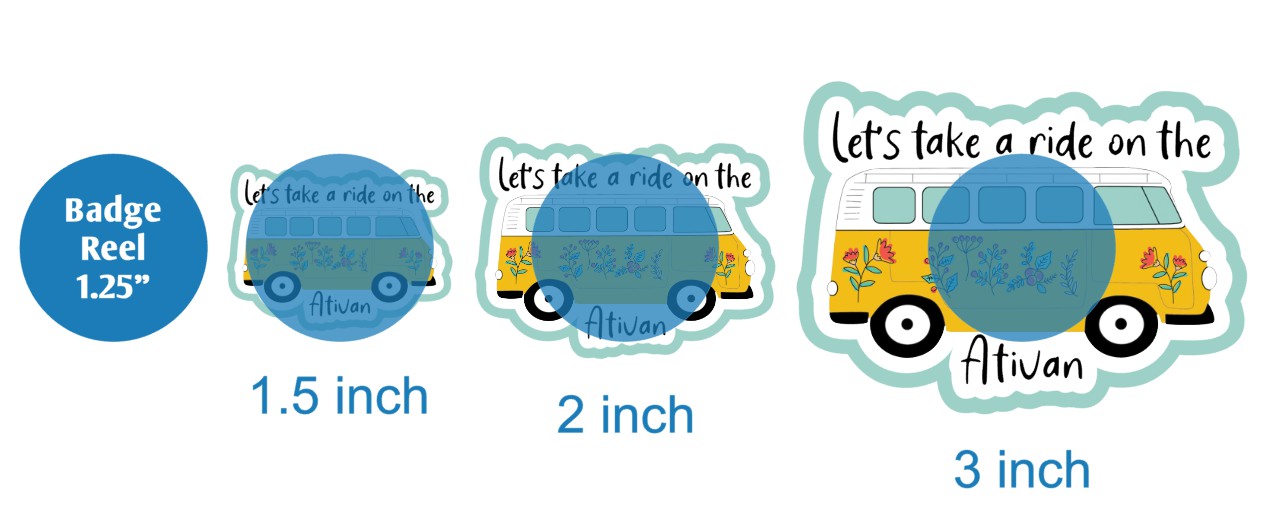 Lets Take A Ride On The Ativan - DECAL AND ACRYLIC SHAPE #DA02556