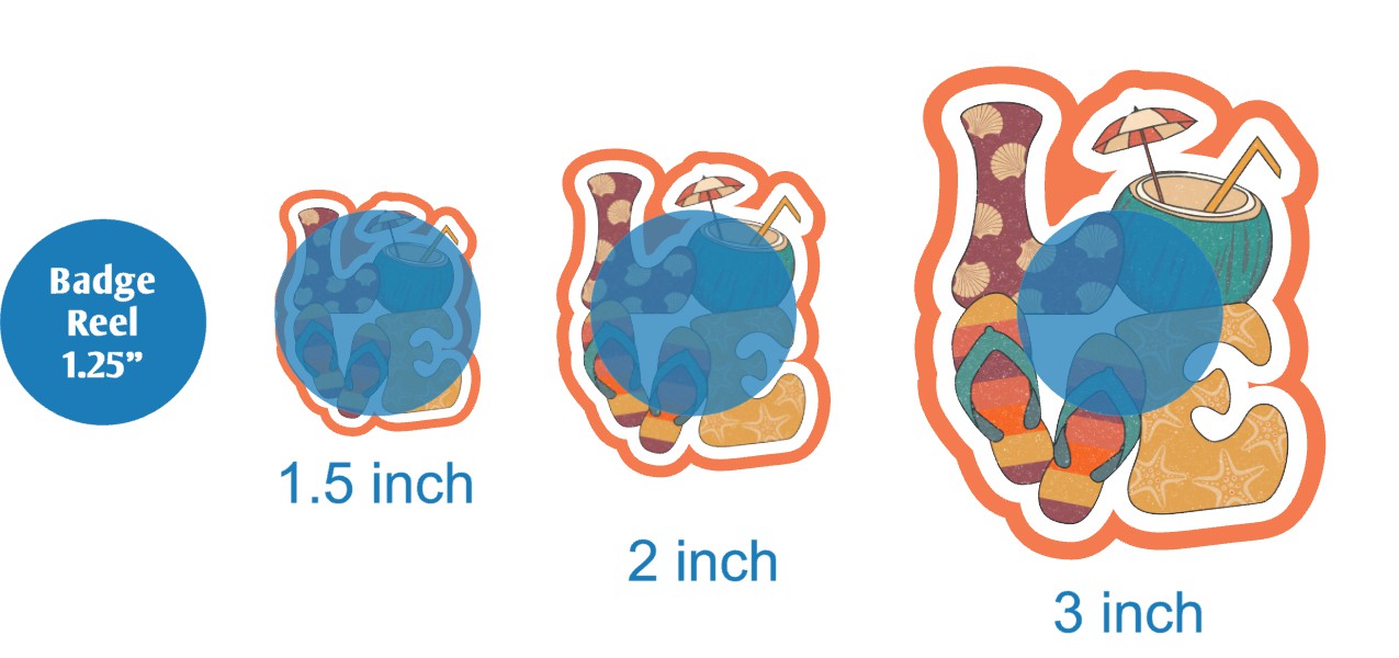 Love Summer Drink - DECAL AND ACRYLIC SHAPE #DA02230