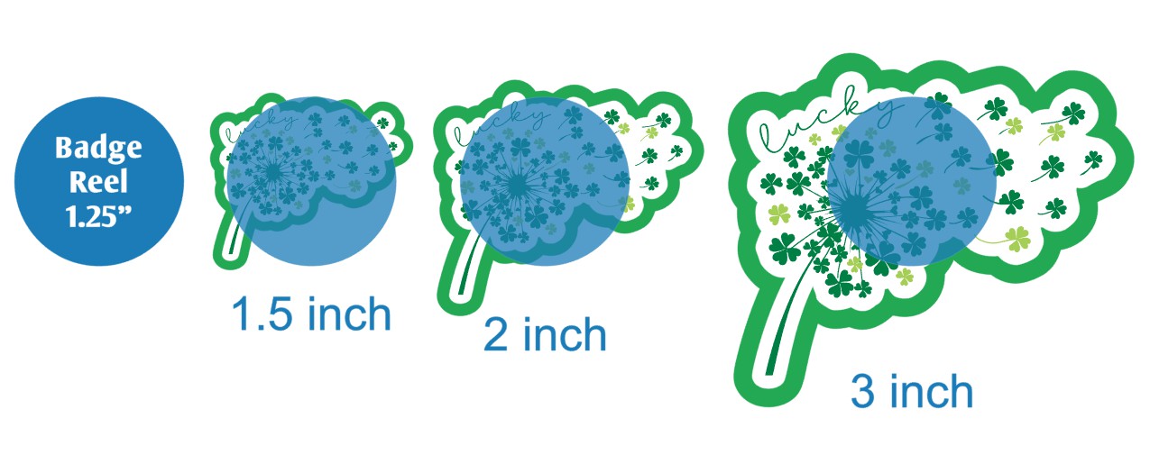 Lucky Dandelion - DECAL AND ACRYLIC SHAPE #DA03598