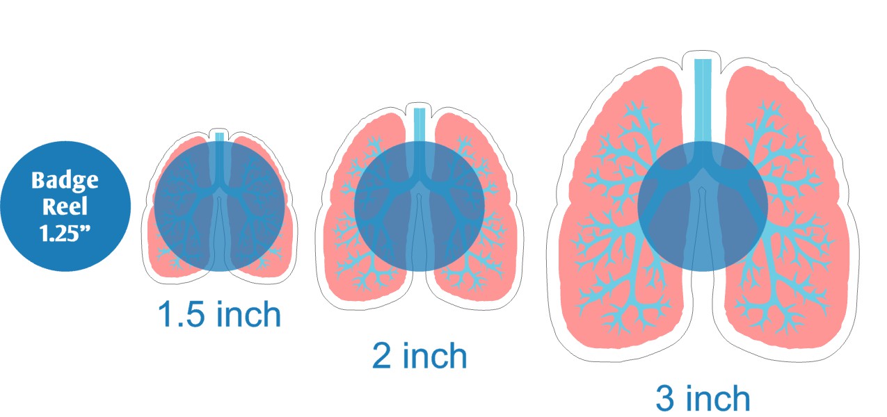 Lungs - Acrylic Shape #415