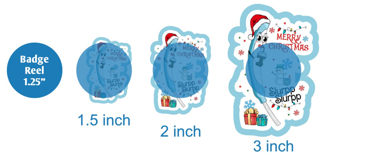 Merry Christmas Slurpp Slurpp - DECAL AND ACRYLIC SHAPE #DA03418