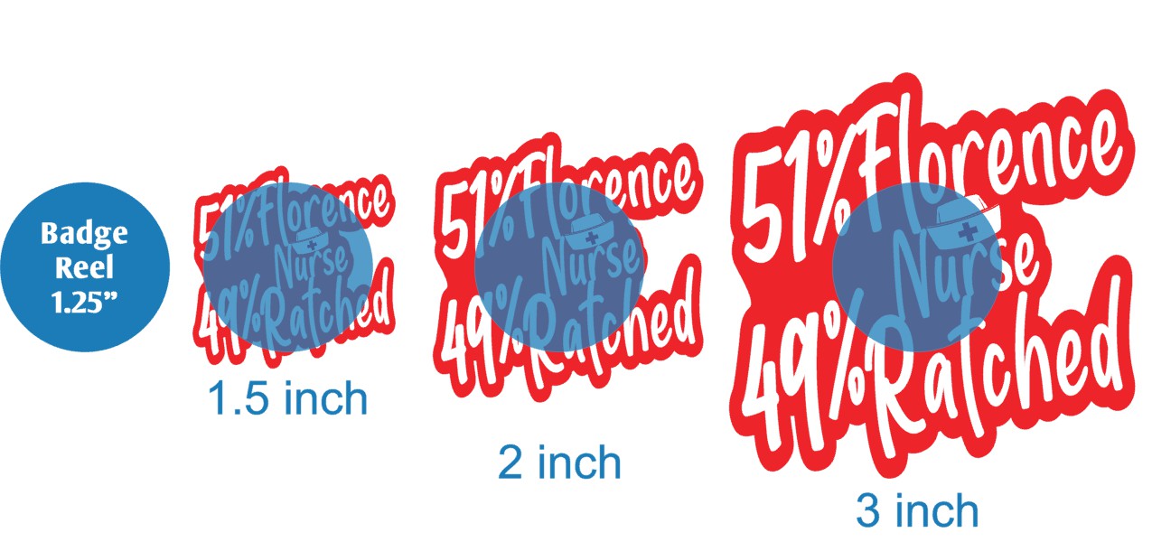 Nurse Florence - Acrylic Shape #1298