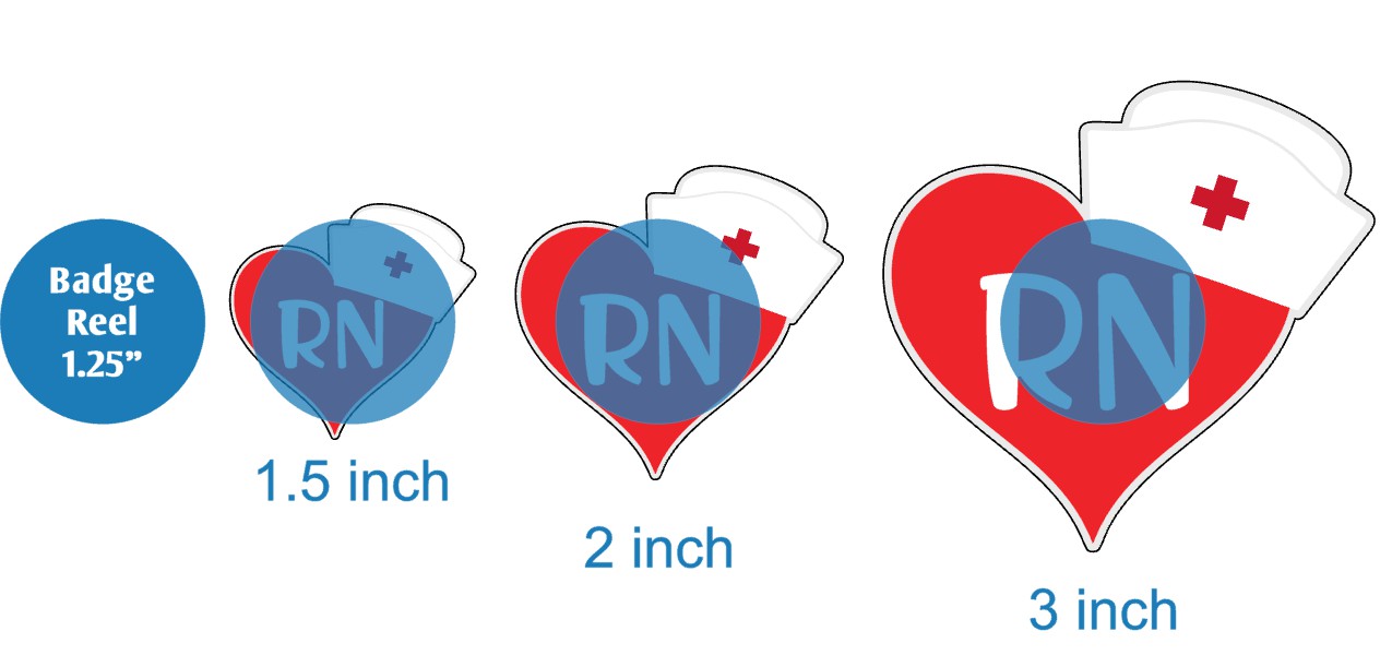 Nurse Heart - Acrylic Shape #443