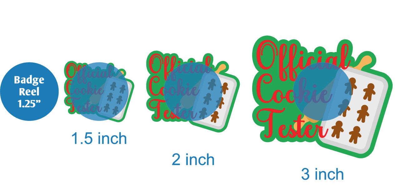 Official Cookie Tester - Acrylic Shape #1844