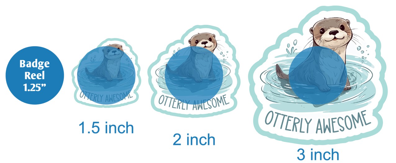 Otterly Awesome - DECAL AND ACRYLIC SHAPE #DA02364