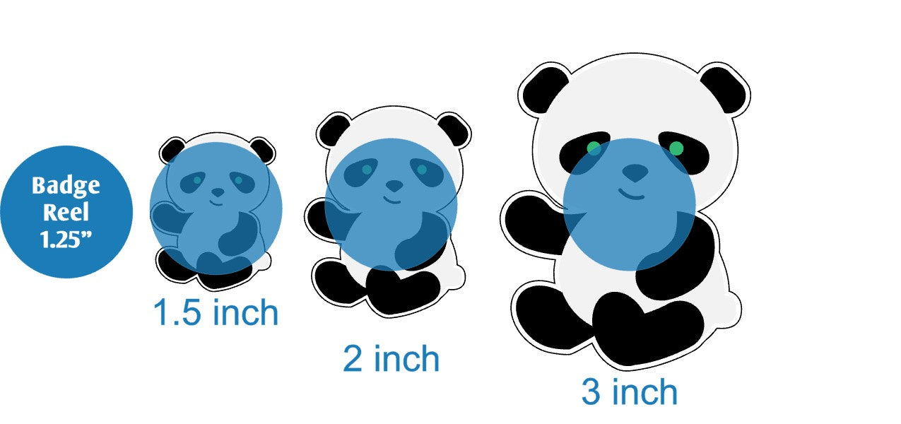 Panda - Acrylic Shape #479