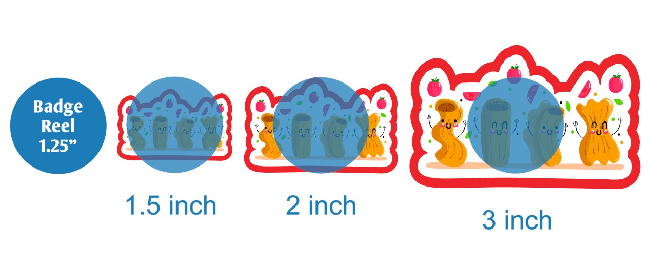 Pasta Cartoon - DECAL AND ACRYLIC SHAPE #DA02425