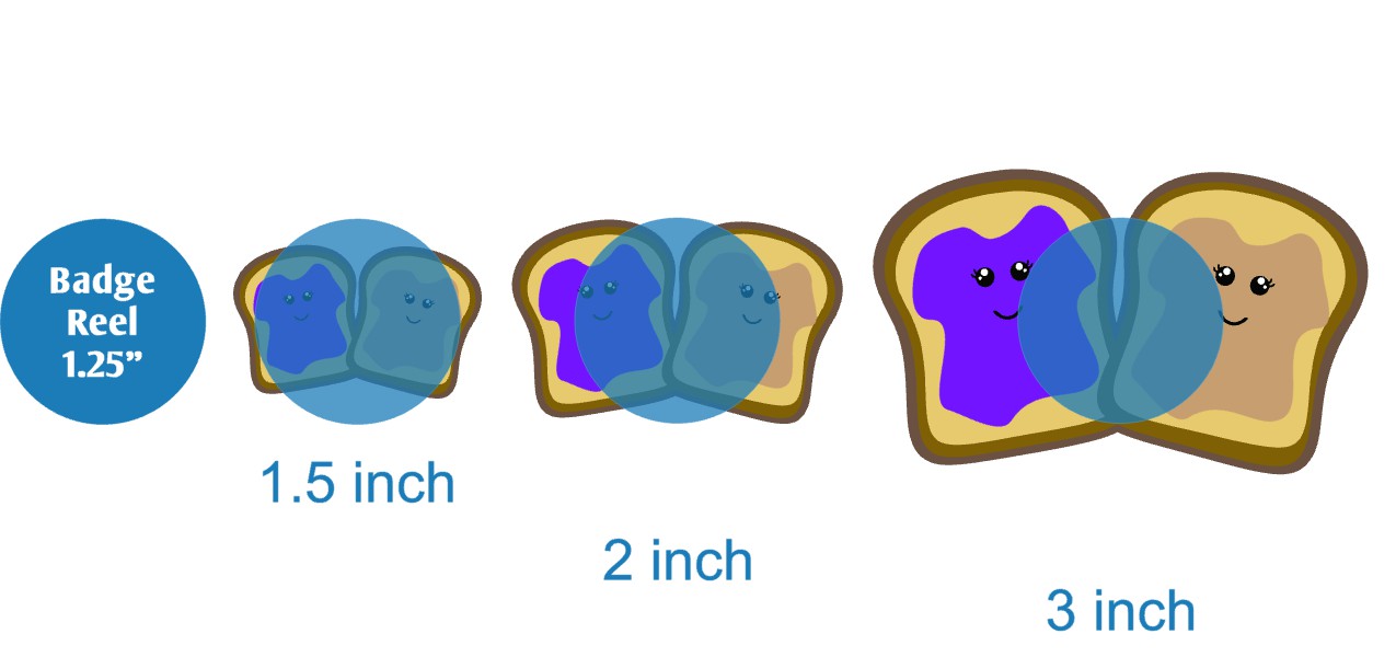 Peanut Butter and Jelly - Acrylic Shape #1730